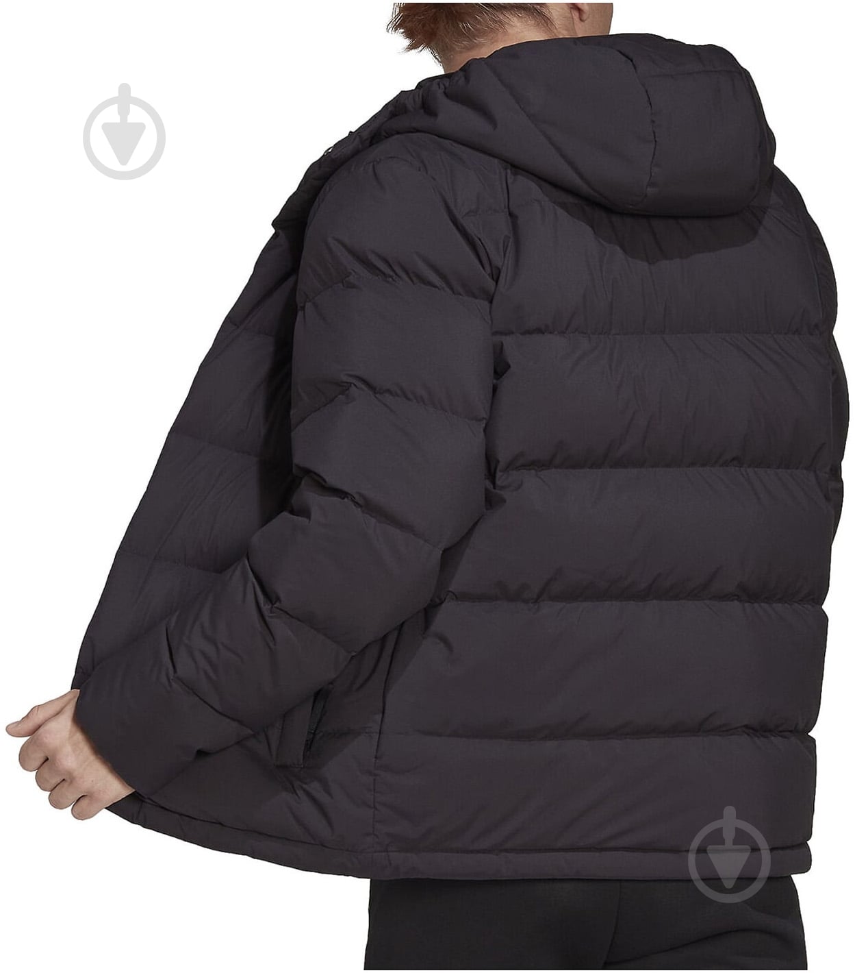 Куртка мужская Adidas Helionic HG8751 р.2XL черный - фото 4