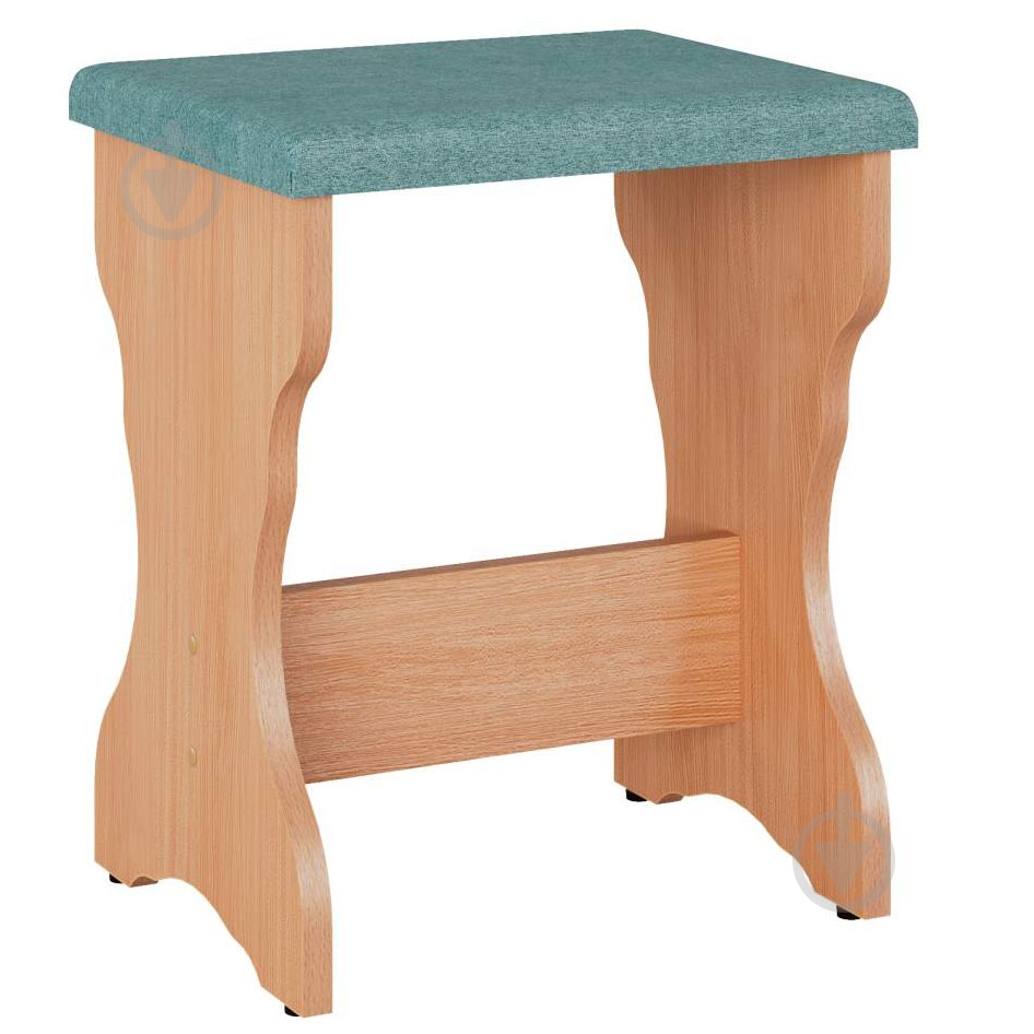 Табурет Компанит Т-2 балатон аква / бук - фото 1