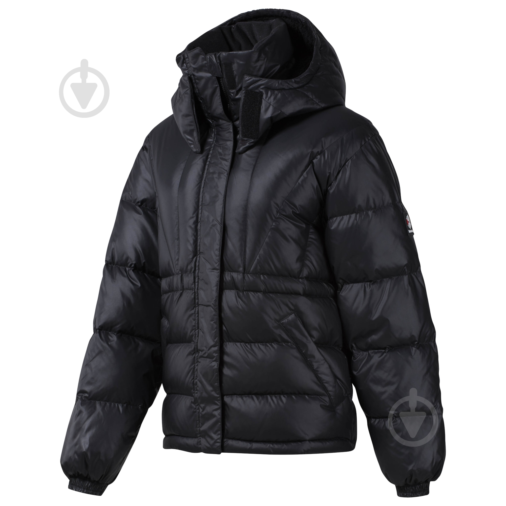 Пуховик Reebok CL DOWN MID JACKET DY5991 р.L черный - фото 6