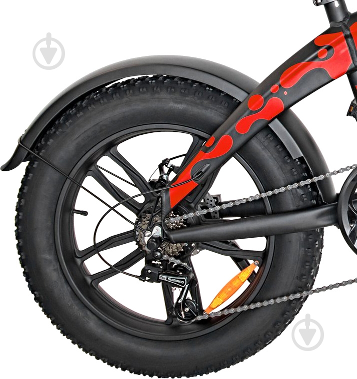 Электровелосипед LIKE.BIKE Colt Black/Red - фото 3