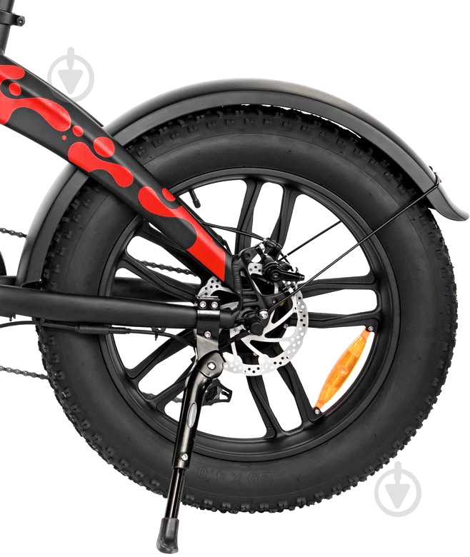 Электровелосипед LIKE.BIKE Colt Black/Red - фото 5