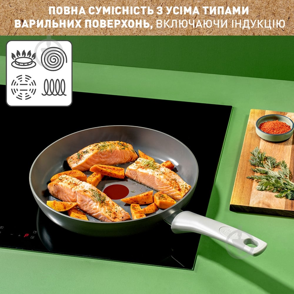Сковорода Tefal Renewal 24 см C4260443 - фото 9