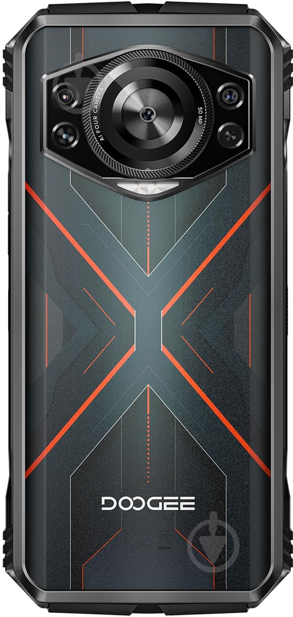 Смартфон Doogee 8/256GB (Cyber 8+256GB Black) - фото 5