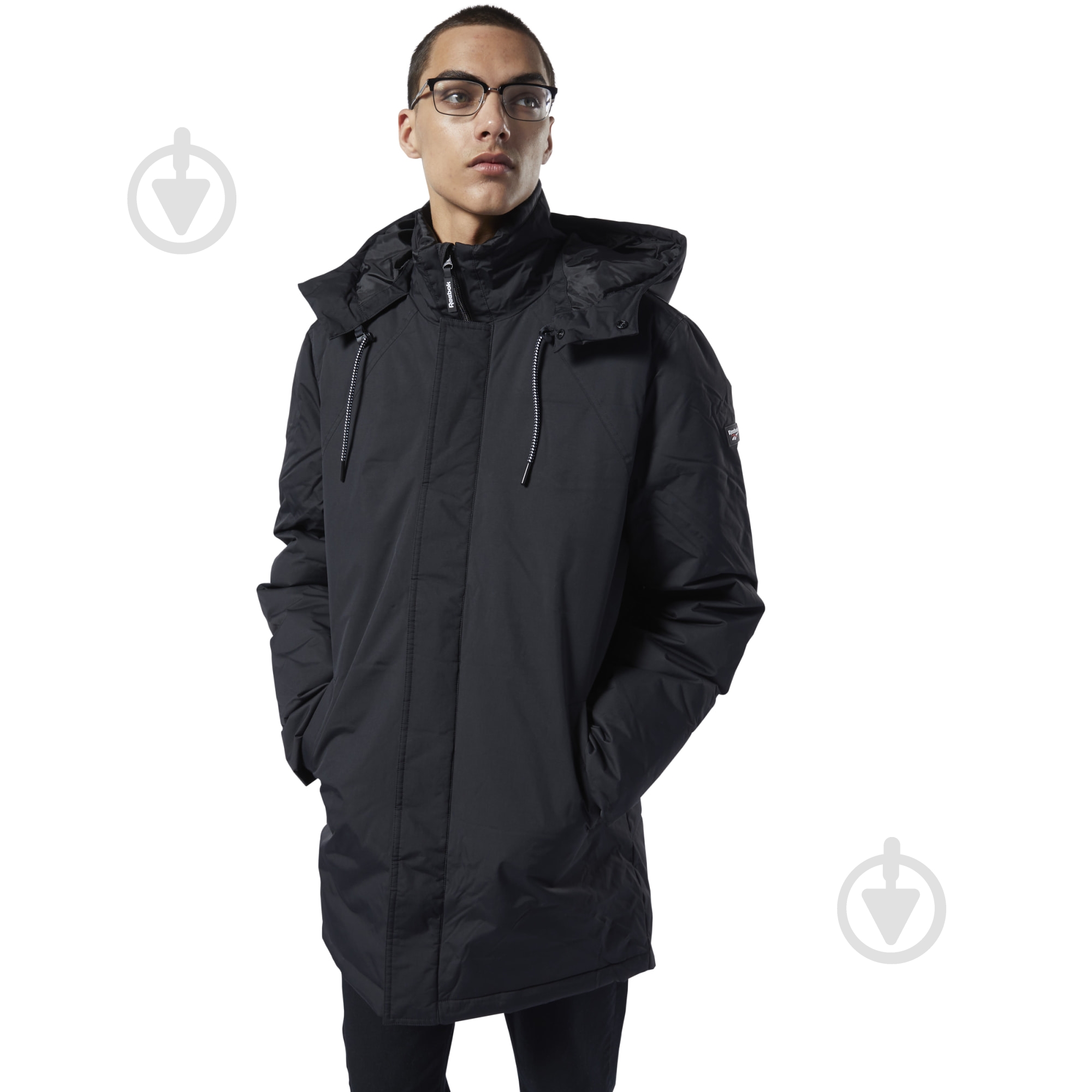 Куртка Reebok CL DOWN LONG PARKA DY6010 р.S - фото 1