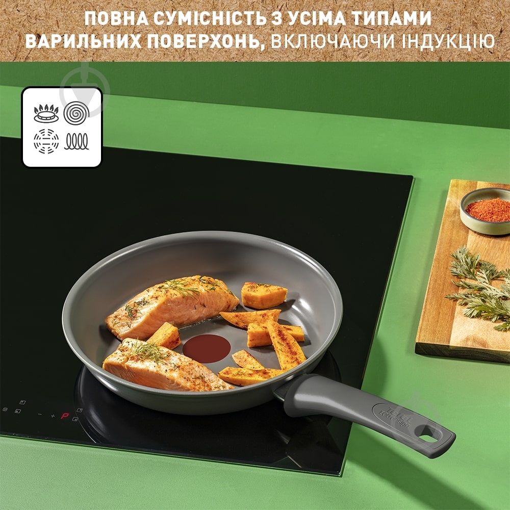 Сковорода Tefal Renewal 28 см C4260643 - фото 8