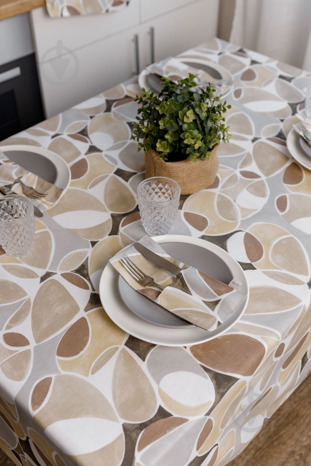 Чехол для приборов La Nuit "КАМНИ" 10x24 см - фото 10 Чехол для приборов La Nuit "КАМНИ" 10x24 см - фото 10