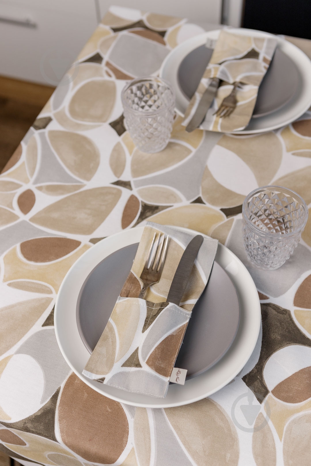 Чехол для приборов La Nuit "КАМНИ" 10x24 см - фото 9 Чехол для приборов La Nuit "КАМНИ" 10x24 см - фото 9