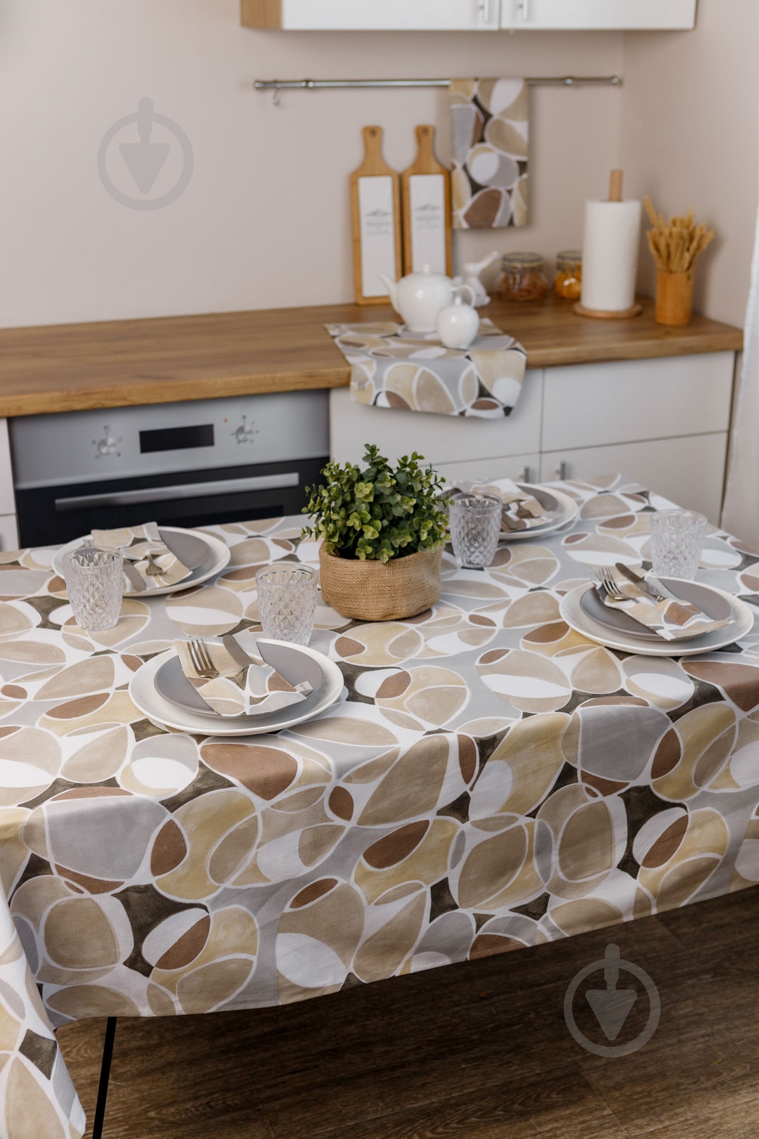 Чехол для приборов La Nuit "КАМНИ" 10x24 см - фото 13 Чехол для приборов La Nuit "КАМНИ" 10x24 см - фото 13