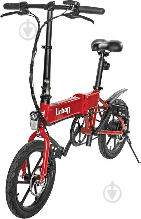 Электровелосипед LIKE.BIKE Urban White/Red 657305 - фото 2 Электровелосипед LIKE.BIKE Urban White/Red 657305 - фото 2
