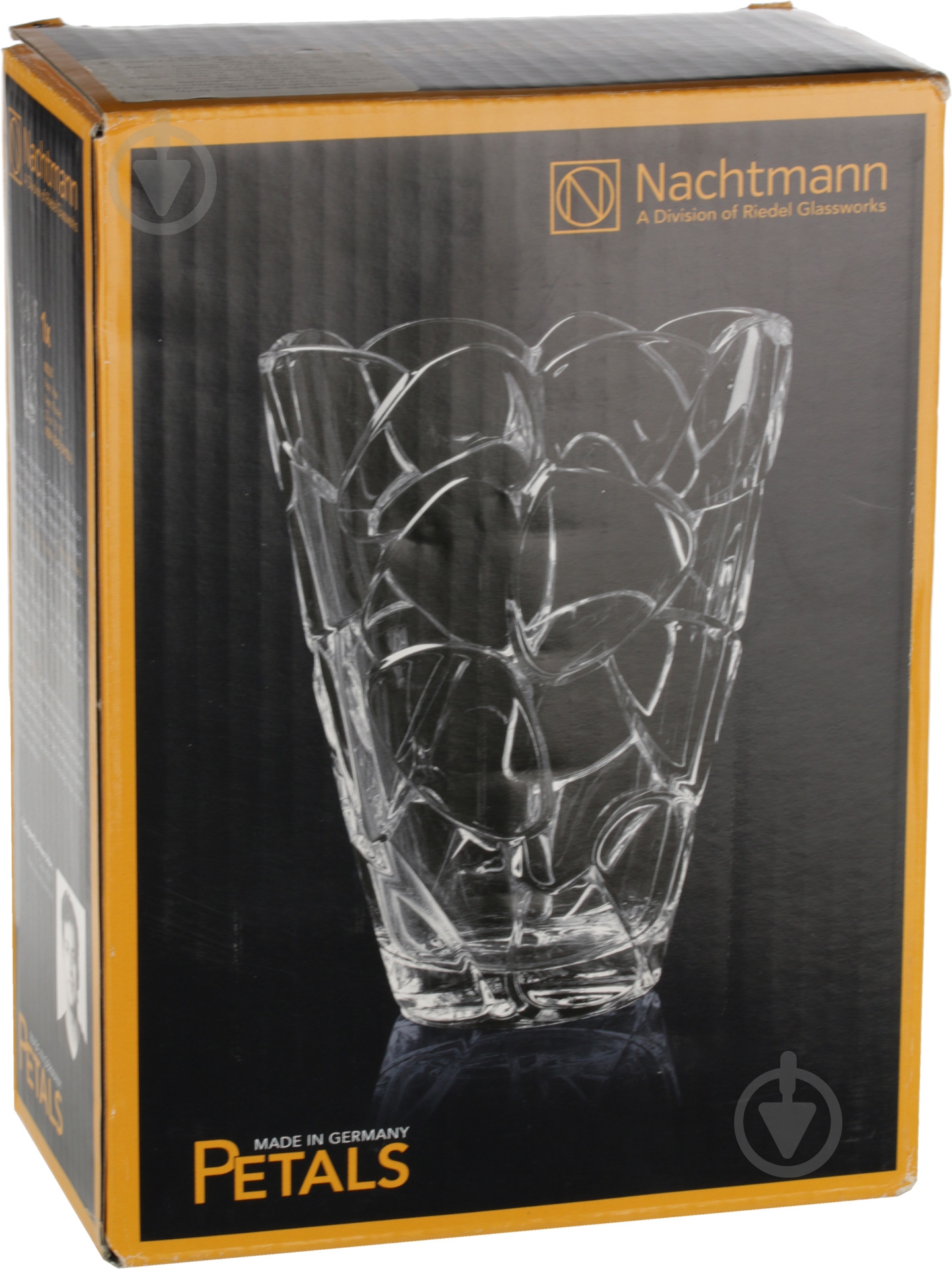 Ваза стеклянная Nachtmann Petals 18990 22 см прозрачная 18990 - фото 3