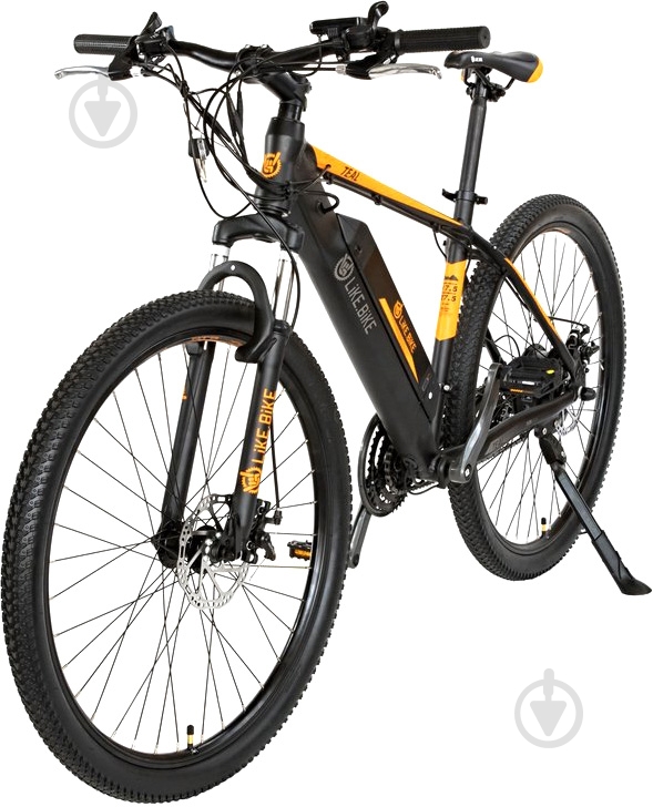 Электровелосипед LIKE.BIKE Teal Orange Black 669363 - фото 3 Электровелосипед LIKE.BIKE Teal Orange Black 669363 - фото 3