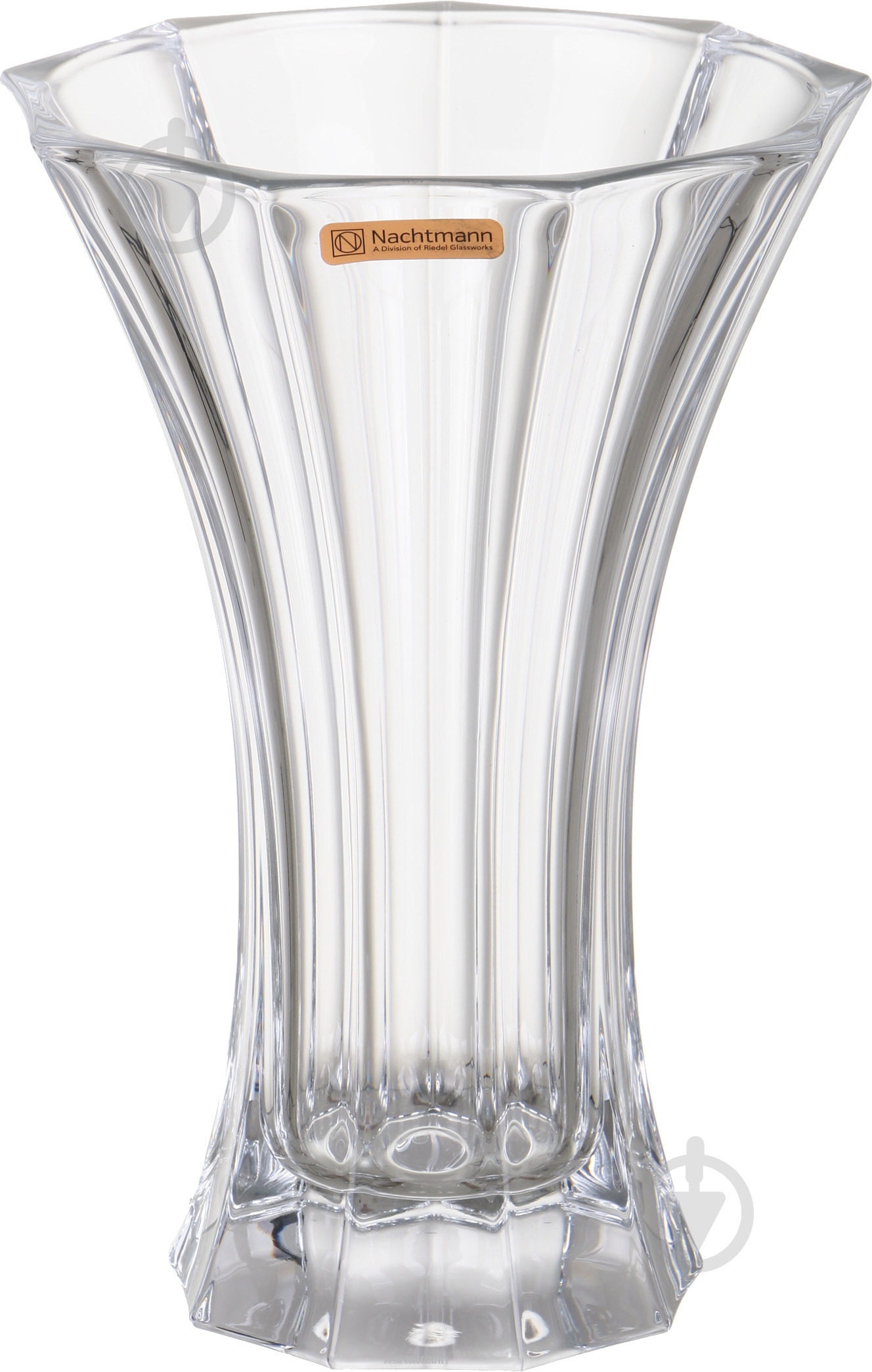 Ваза стеклянная Nachtmann Saphir 19839 27 см прозрачная 19839 - фото 1 Ваза стеклянная Nachtmann Saphir 19839 27 см прозрачная 19839 - фото 1