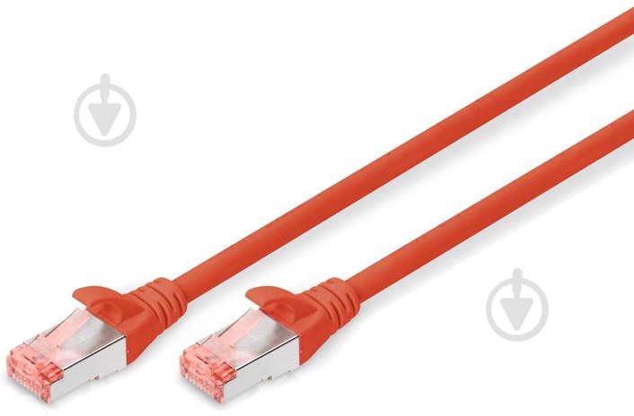 Патч-корд Digitus CAT 6 S-FTP (DK-1644-030/R) 3 м червоний - фото 1