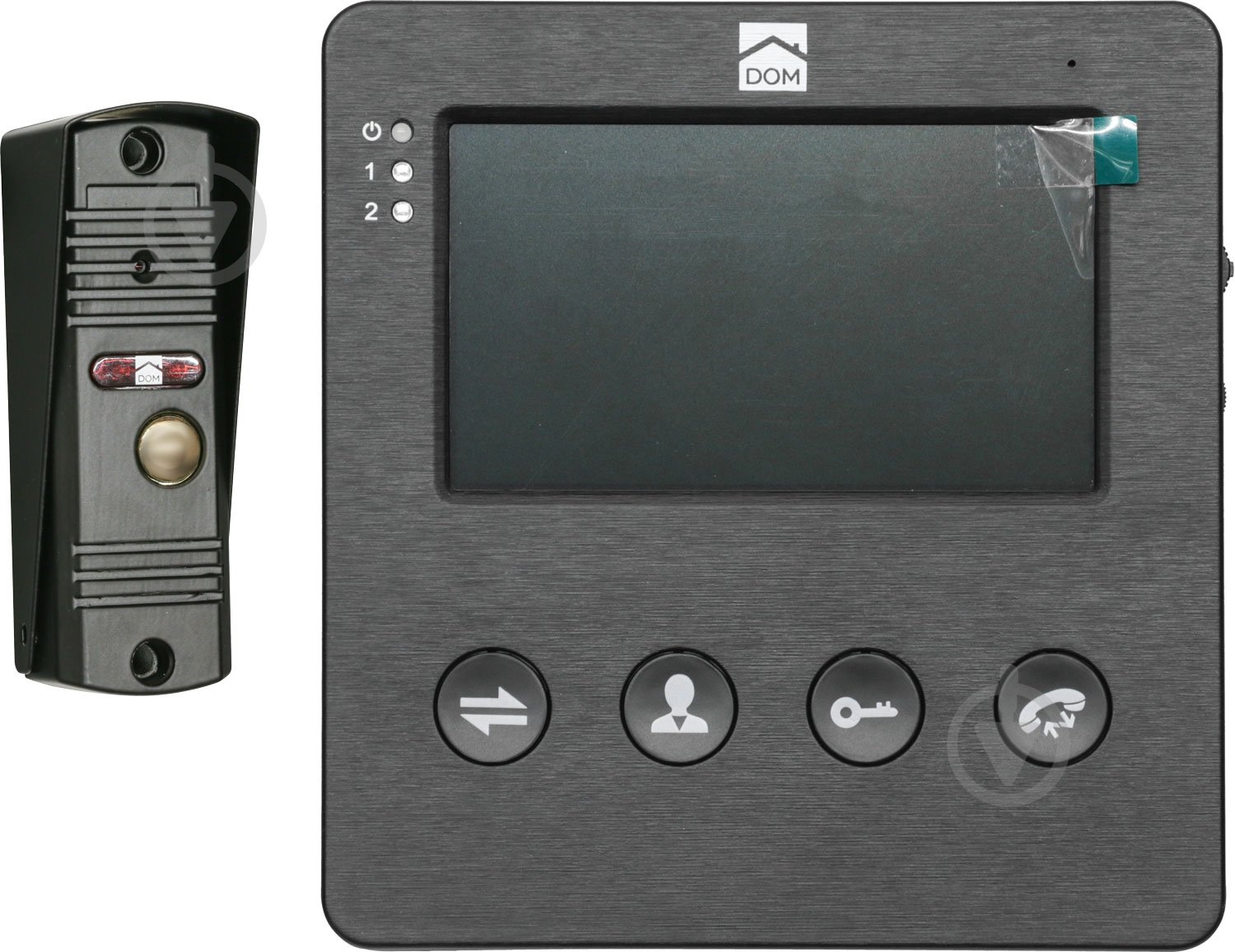 Комплект видеодомофона DOM D4В - фото 1 Комплект видеодомофона DOM D4В - фото 1