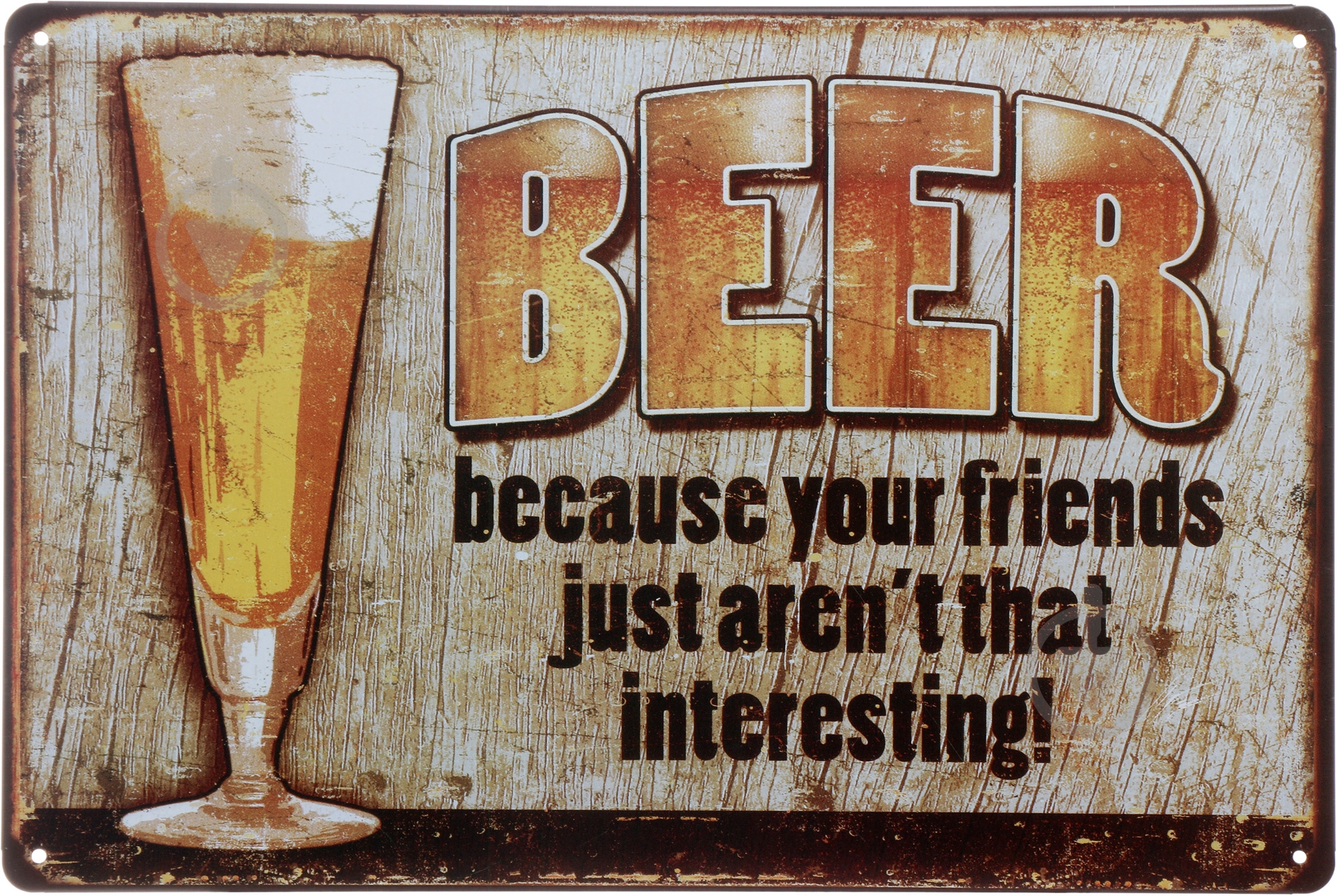 Табличка сувенірна Beer 20х30 см - фото 1 Табличка сувенірна Beer 20х30 см - фото 1