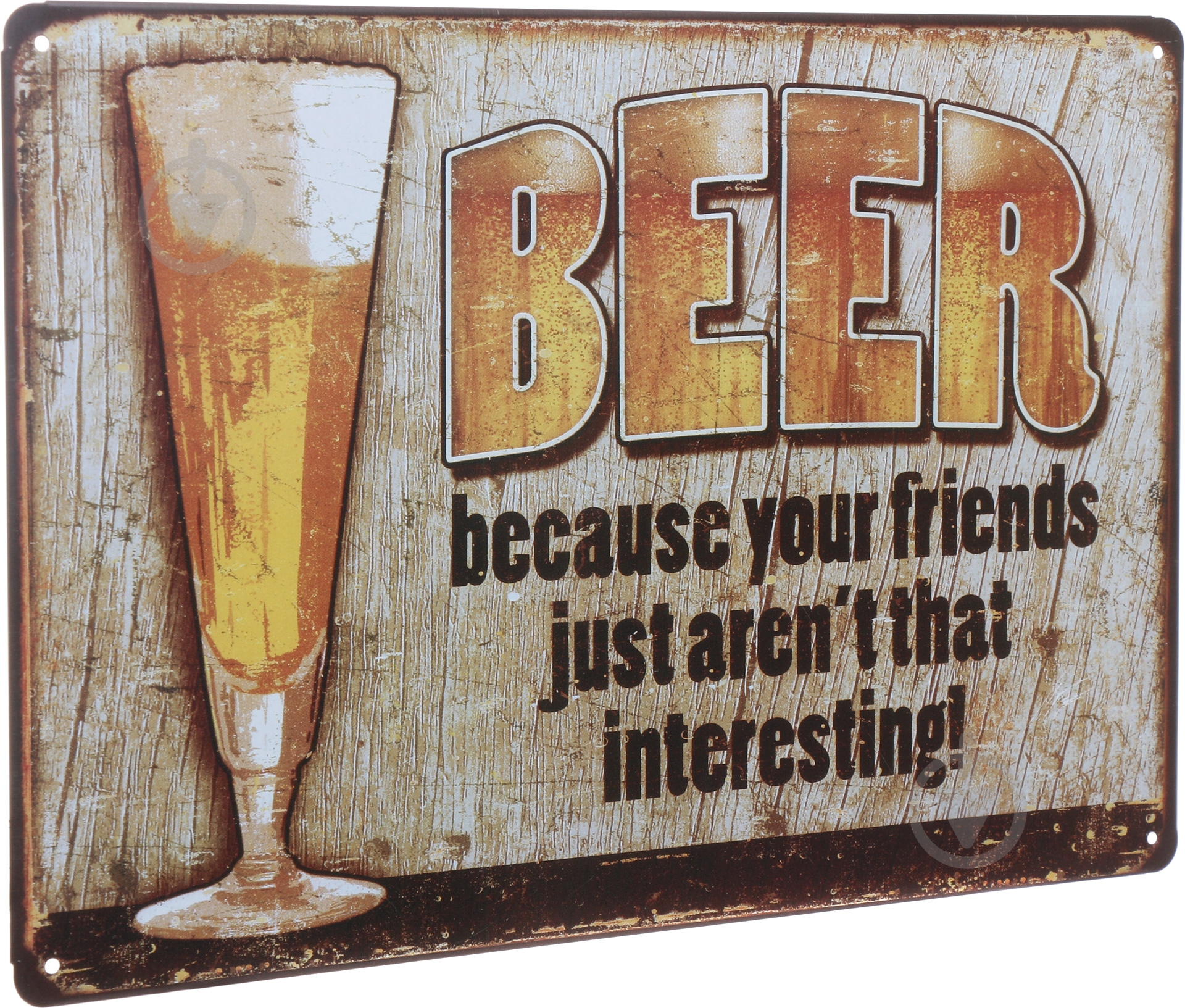 Табличка сувенірна Beer 20х30 см - фото 2 Табличка сувенірна Beer 20х30 см - фото 2