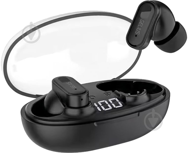 Навушники бездротові Gelius Pro Basic GP-TWS011XS black (00000099388) - фото 1