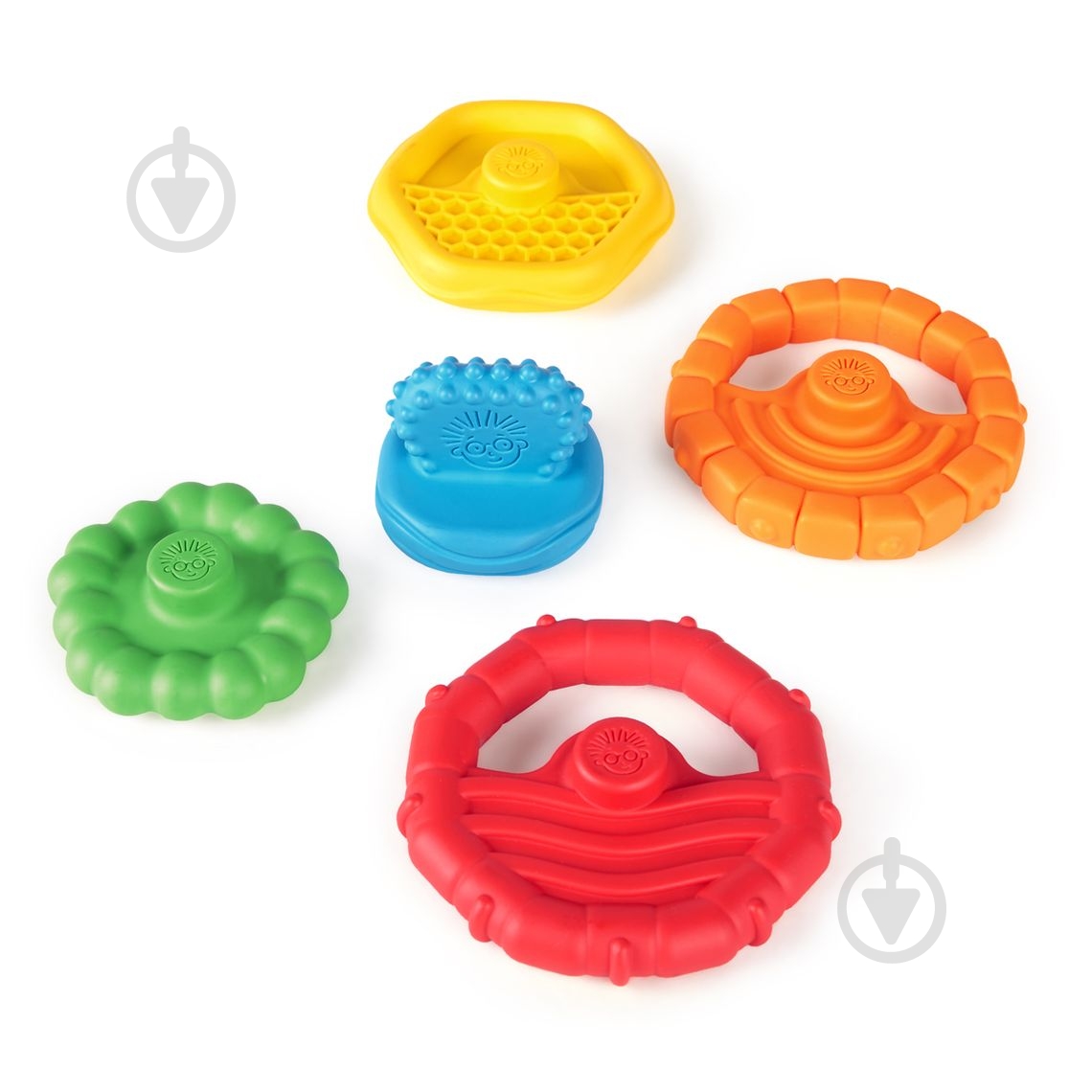Игрушка-пирамидка Baby Einstein Stack & Teethe 12356 - фото 5