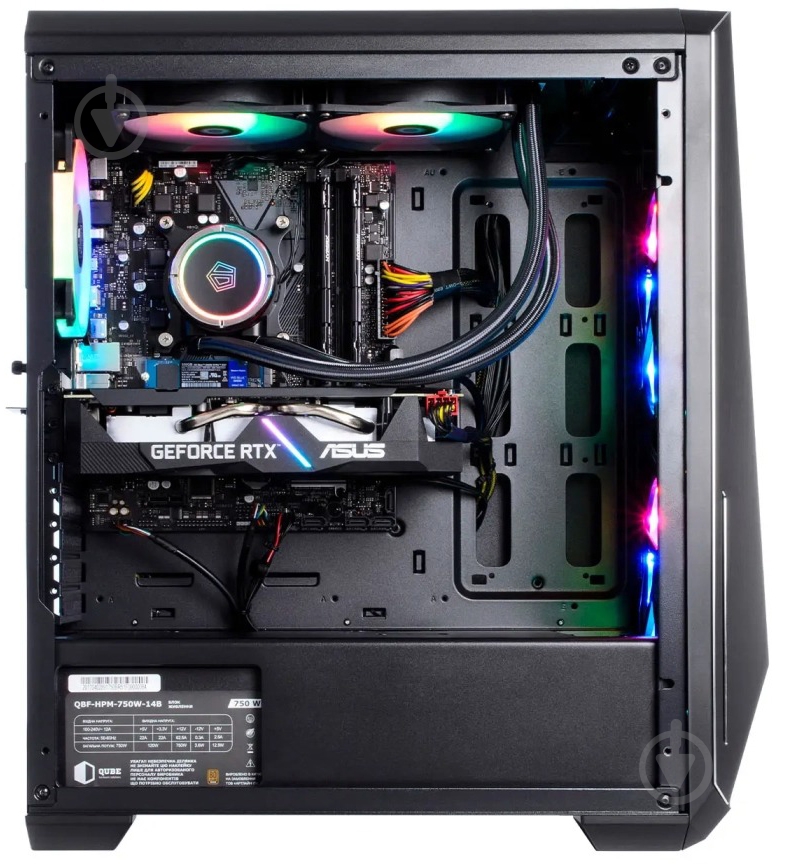 Компьютер Artline Overlord X83 (X83v32) black - фото 7
