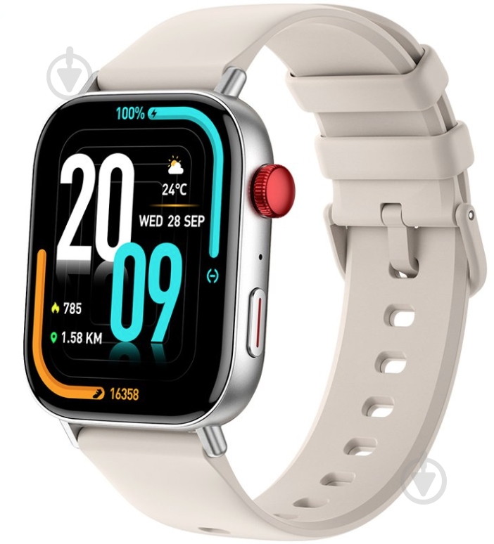 Смарт-годинник Gelius Pro GP-SW009 Amazwatch Numix silver (00000099696) - фото 1