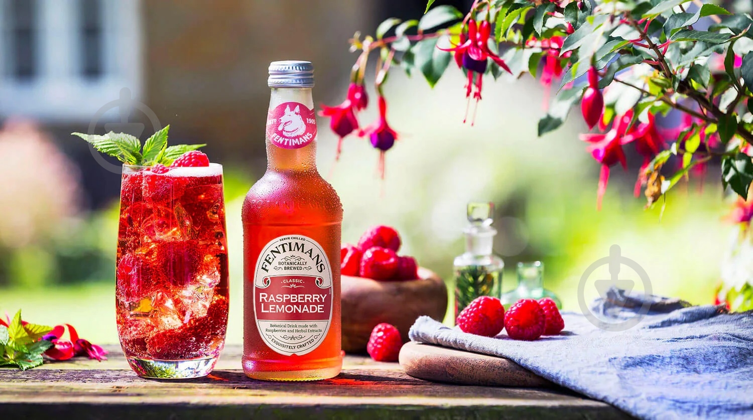 Лимонад Fentimans Sparkling Raspberry 0,275 л - фото 2