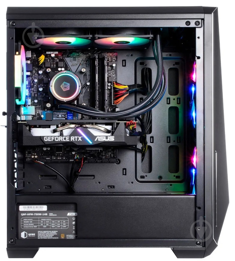 Компьютер Artline Overlord X83 (X83v28Win) black - фото 6