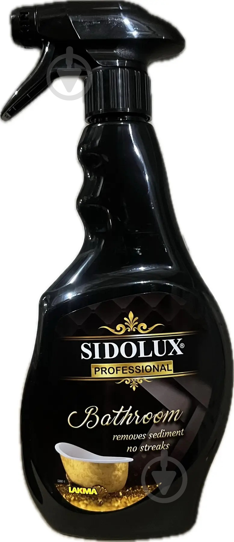 Средство для ванной комнаты SIDOLUX Profi 0,5 л - фото 1