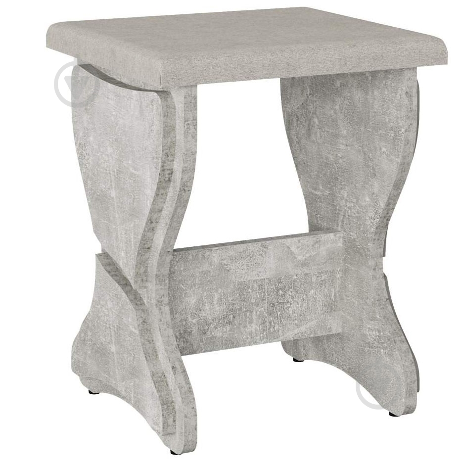 Табурет Компанит Т-3 балатон серый / ателье светлое - фото 1 Табурет Компанит Т-3 балатон серый / ателье светлое - фото 1