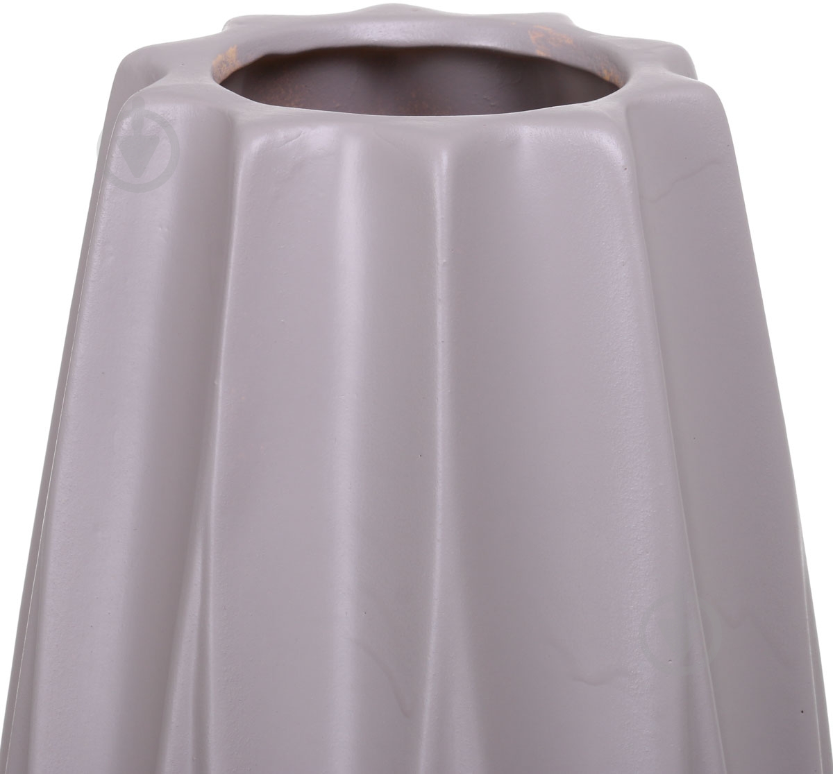 Ваза керамическая Elegant 17х38 см 38 см серая 15979 - фото 2 Ваза керамическая Elegant 17х38 см 38 см серая 15979 - фото 2