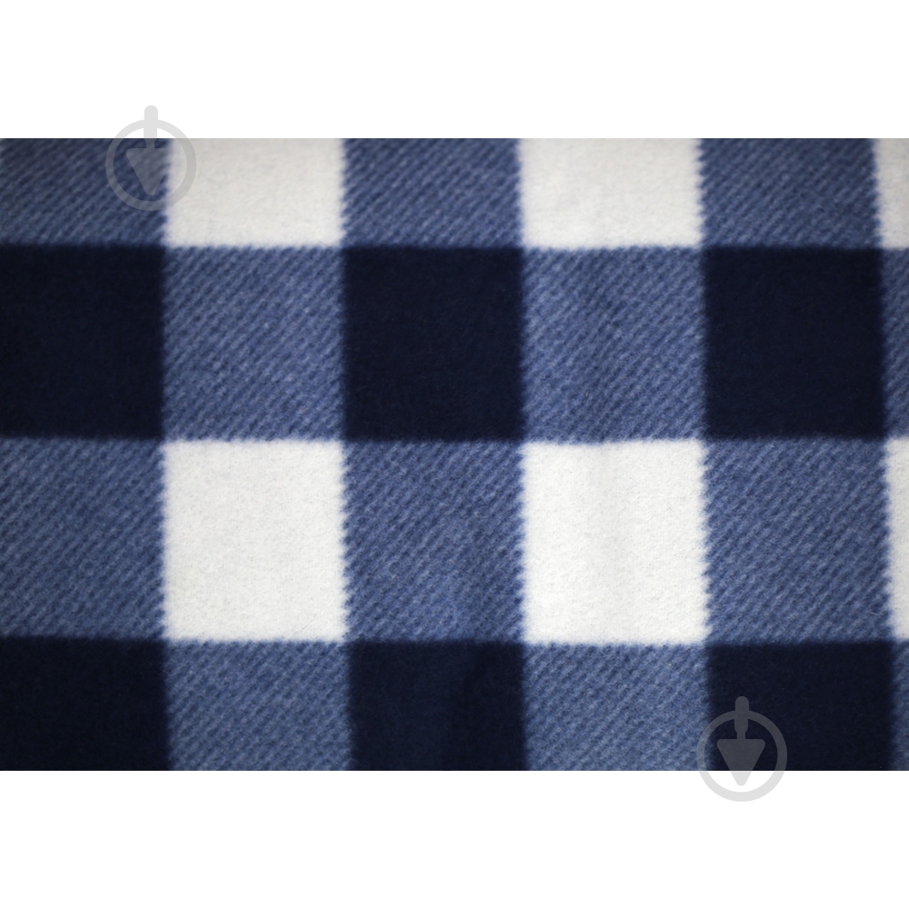 Плед Picnic 130x180 см синий с белым Soft Me - фото 7
