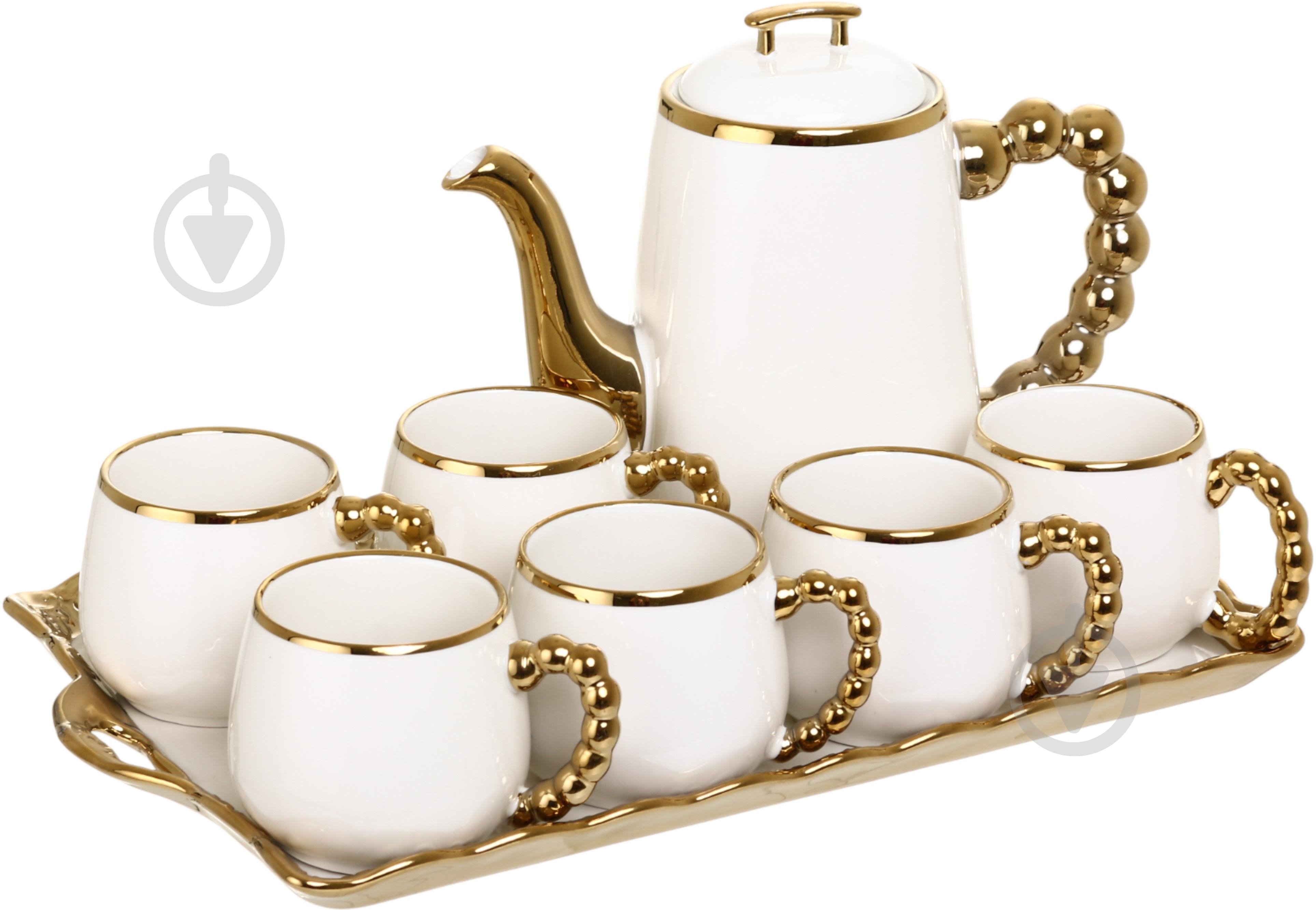 Сервіз для кави Fiora Imperial 8 предметів - фото 1 Сервіз для кави Fiora Imperial 8 предметів - фото 1
