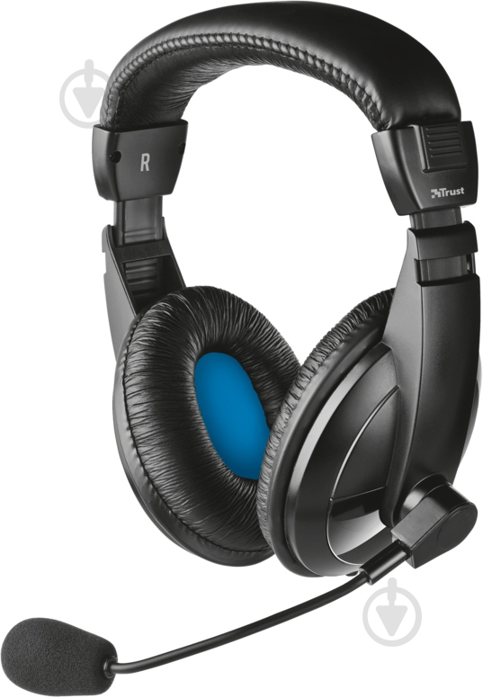 Гарнитура Trust Quasar Headset for PC and laptop 21661 (21661) - фото 1 Гарнитура Trust Quasar Headset for PC and laptop 21661 (21661) - фото 1