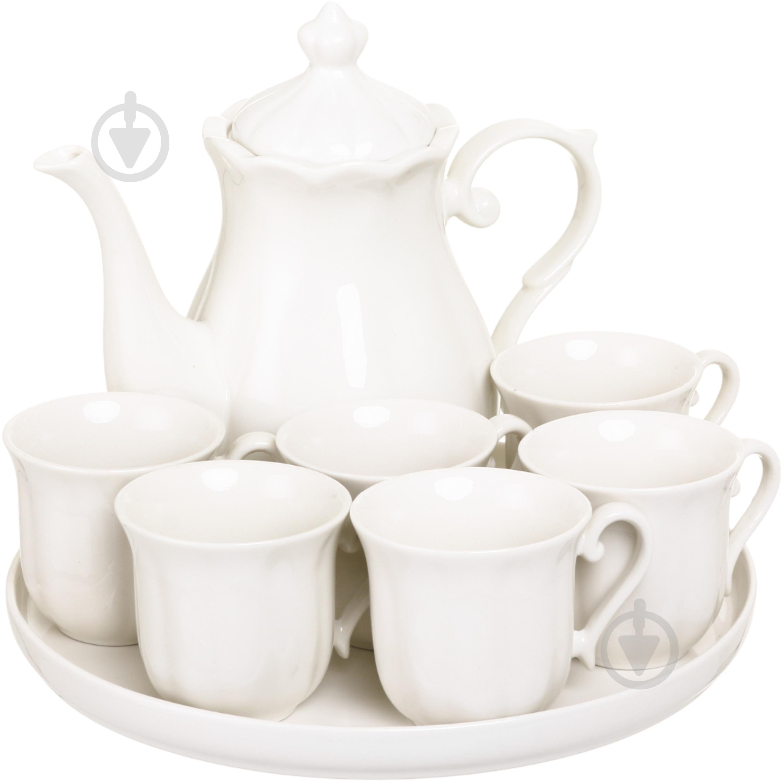 Сервиз кофейный Fiora Lunaria 8 предметов - фото 1