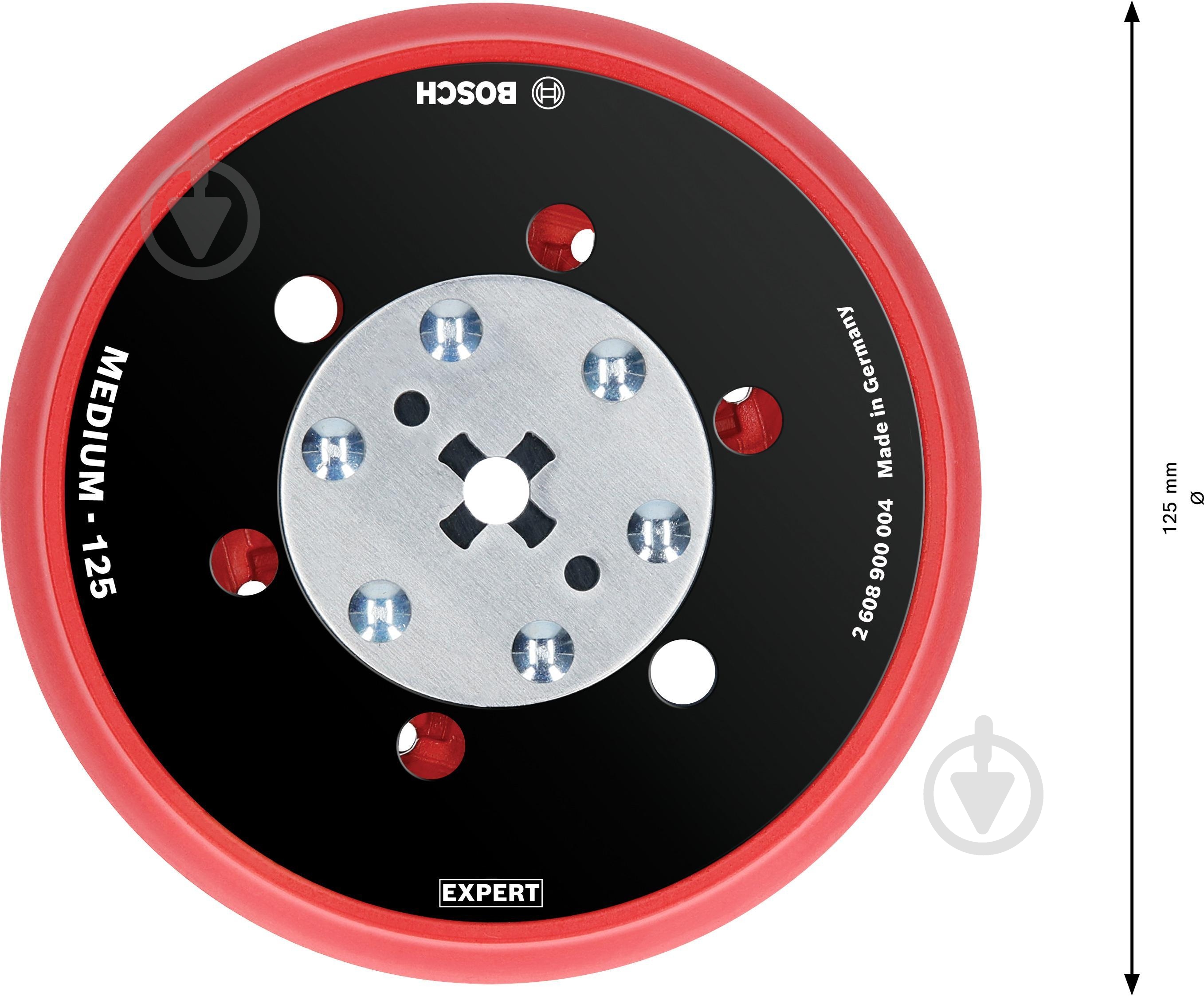 Диск опорний Bosch EXPERT Multihole 125 мм 2608900004 - фото 2