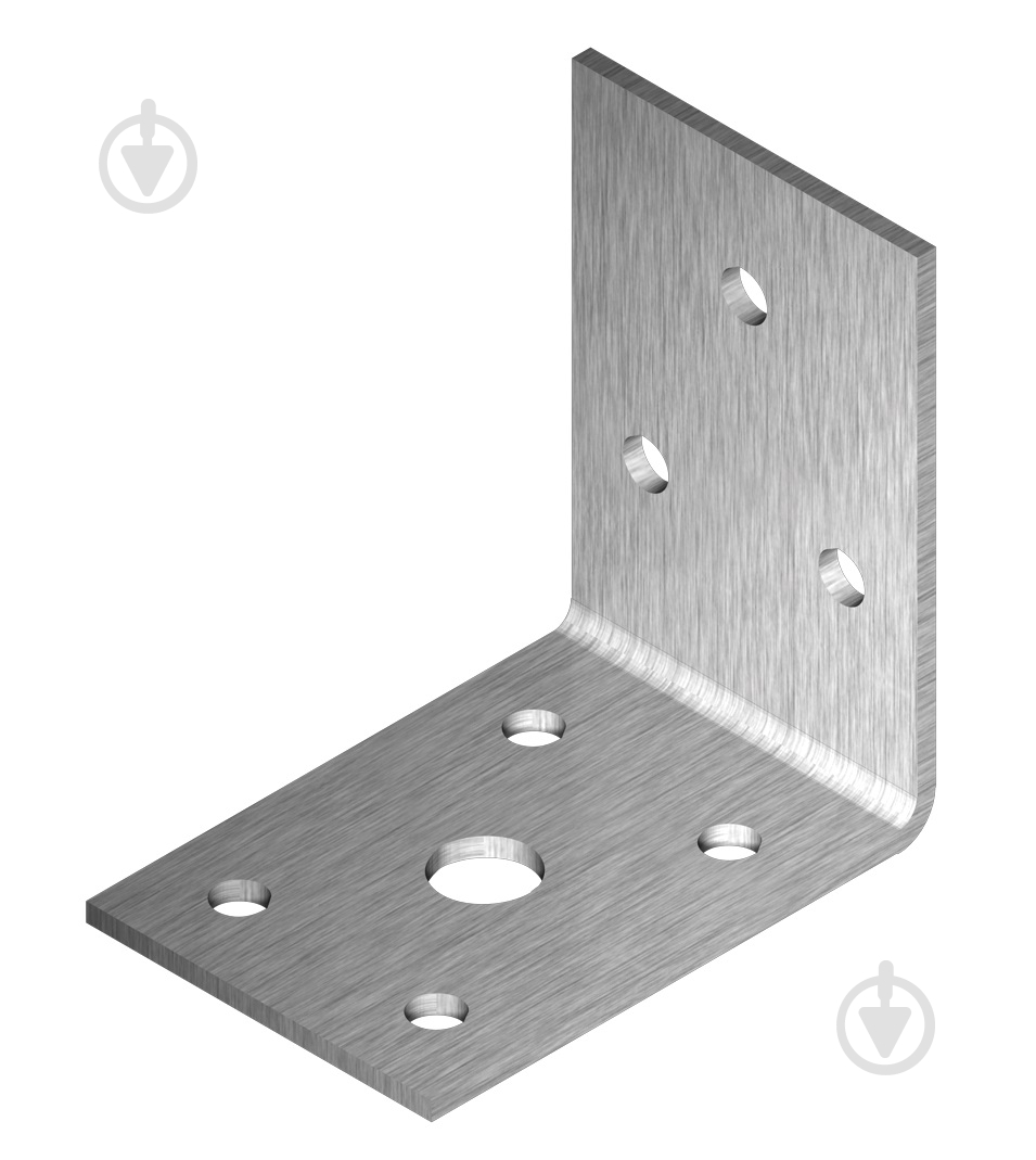 Уголок перфорированный Arras равносторонний 50x50x35 мм 2 мм - фото 1