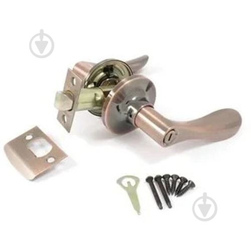 Кнобсет (ручка-защелка) Apecs 831-03 WC античная бронза - фото 1