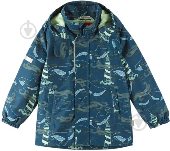 Куртка дитяча для хлопчиків Reima Uoti р.128 темно-синій 6100018A-78A6 - фото 1 Куртка дитяча для хлопчиків Reima Uoti р.128 темно-синій 6100018A-78A6 - фото 1