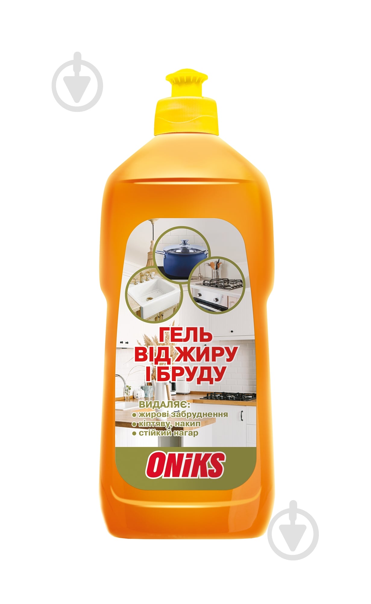 Гель ONIKS від жиру і бруду 0,5 л - фото 2