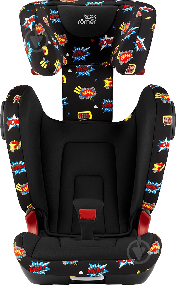 Автокресло Britax-Romer Kidfix2 S Comic Fun черный с рисунком 2000031878 - фото 3