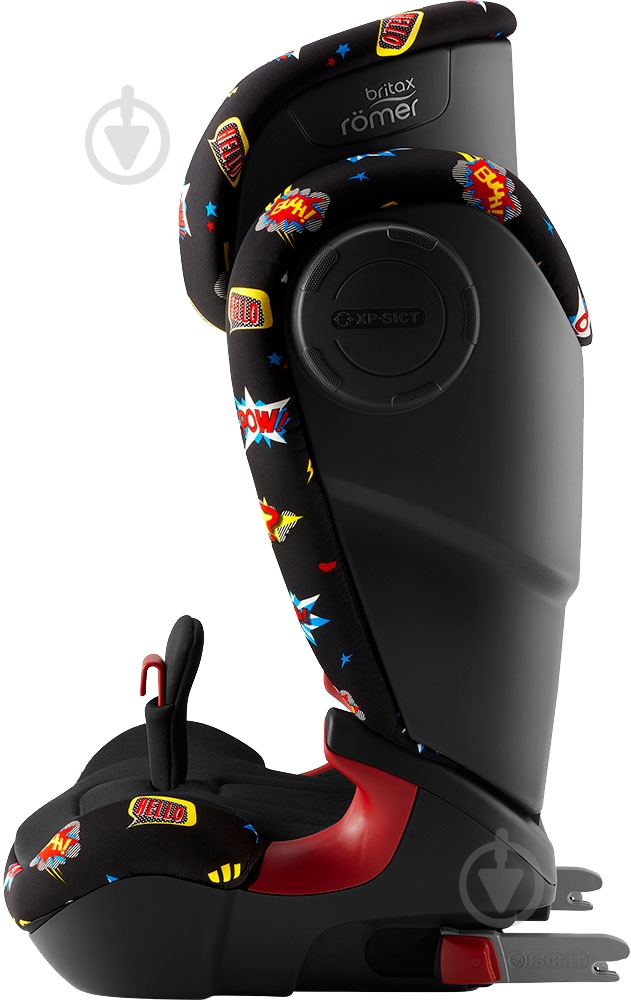 Автокресло Britax-Romer Kidfix2 S Comic Fun черный с рисунком 2000031878 - фото 9