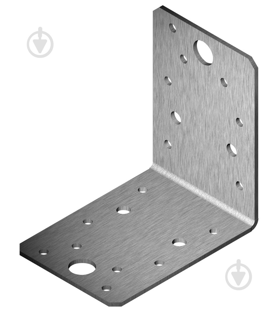 Уголок перфорированный Arras равносторонний 90x90x65 мм 2 мм - фото 1