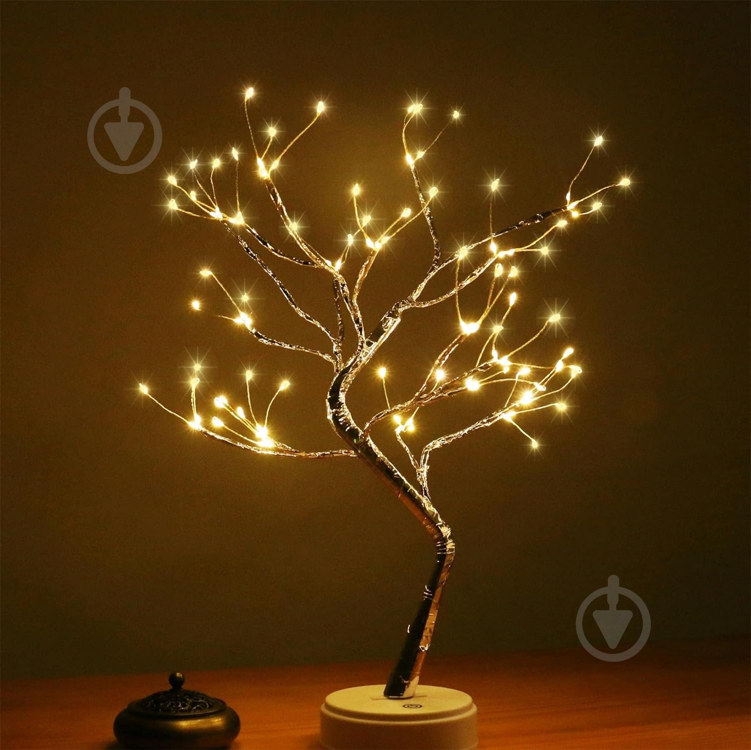 Настільна лампа декоративна Berger Led TreeLight 5 Вт 2001-TL-108 Gold - фото 1