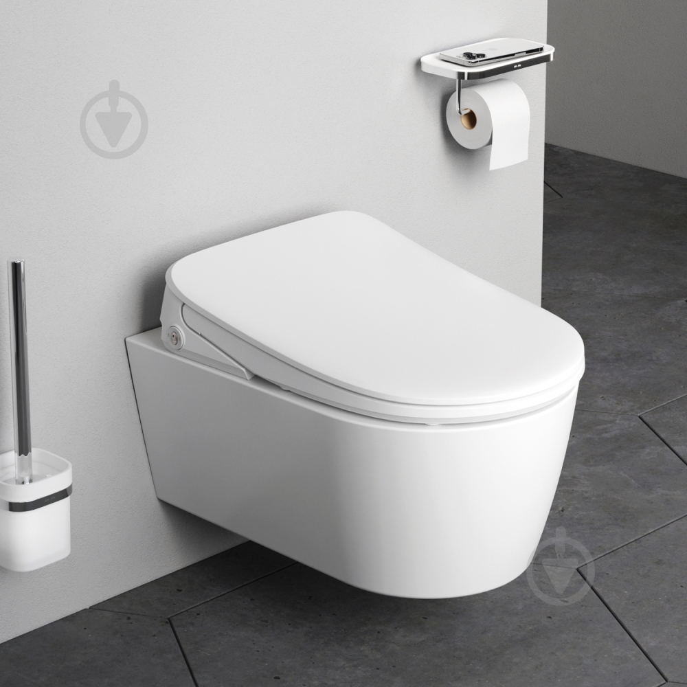 Унитаз подвесной AM.PM Func C8F1702SC FlashClean - фото 3 Унитаз подвесной AM.PM Func C8F1702SC FlashClean - фото 3