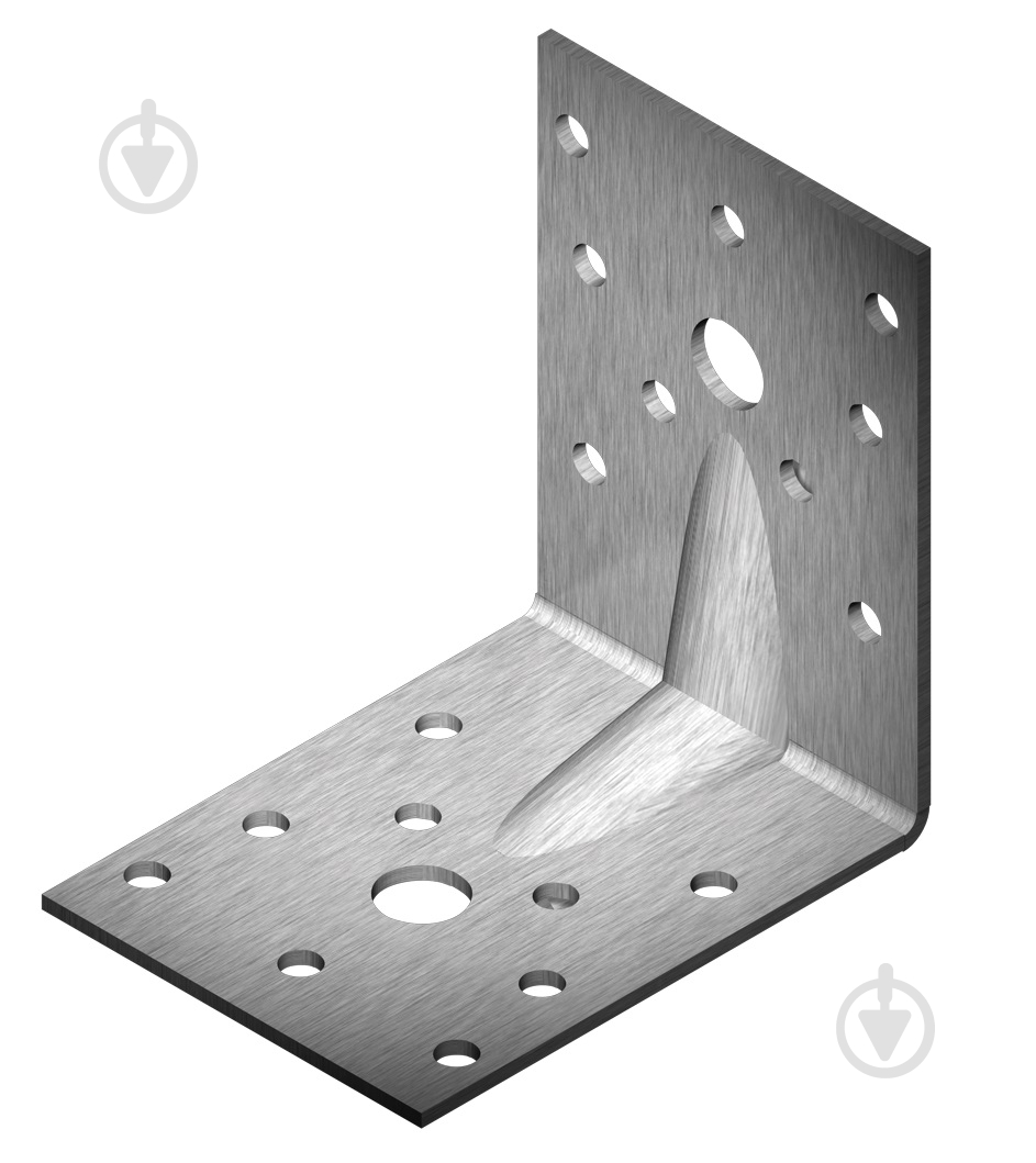 Кутник перфорований Arras рівносторонній 70x70x55 мм 2,5 мм - фото 1 Кутник перфорований Arras рівносторонній 70x70x55 мм 2,5 мм - фото 1