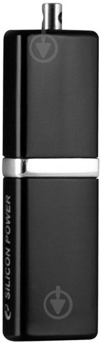 Флеш-пам'ять USB Silicon Power LUX mini 710 32 ГБ USB 2.0 black (SP032GBUF2710V1K) - фото 1