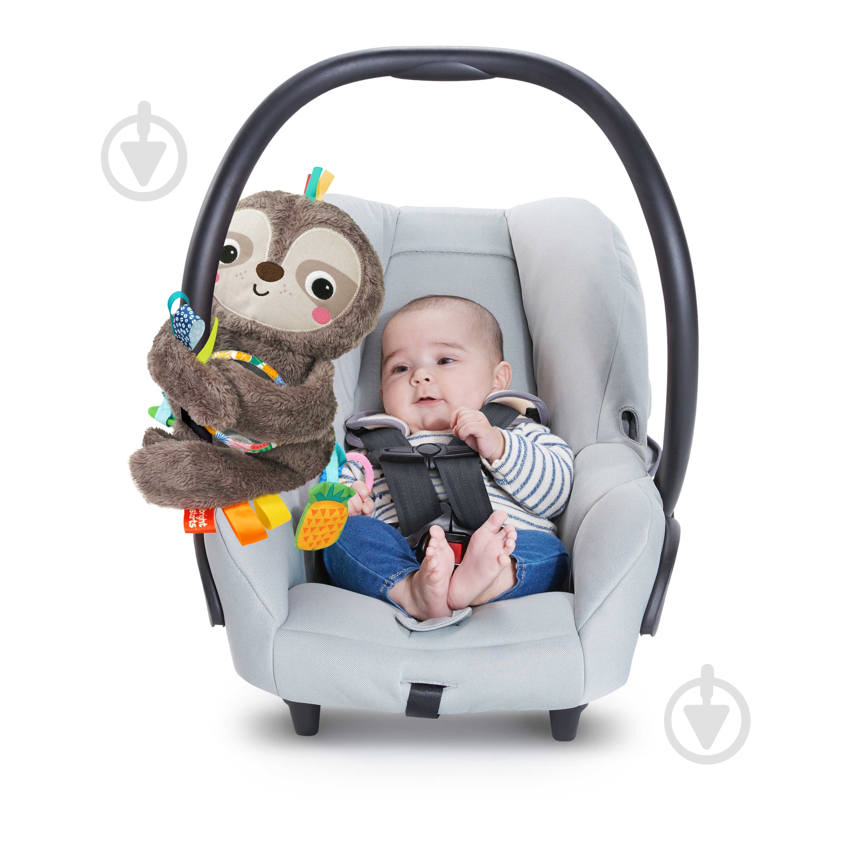 Підвіска на коляску Bright Starts Ленивець Buddy 12501 - фото 11
