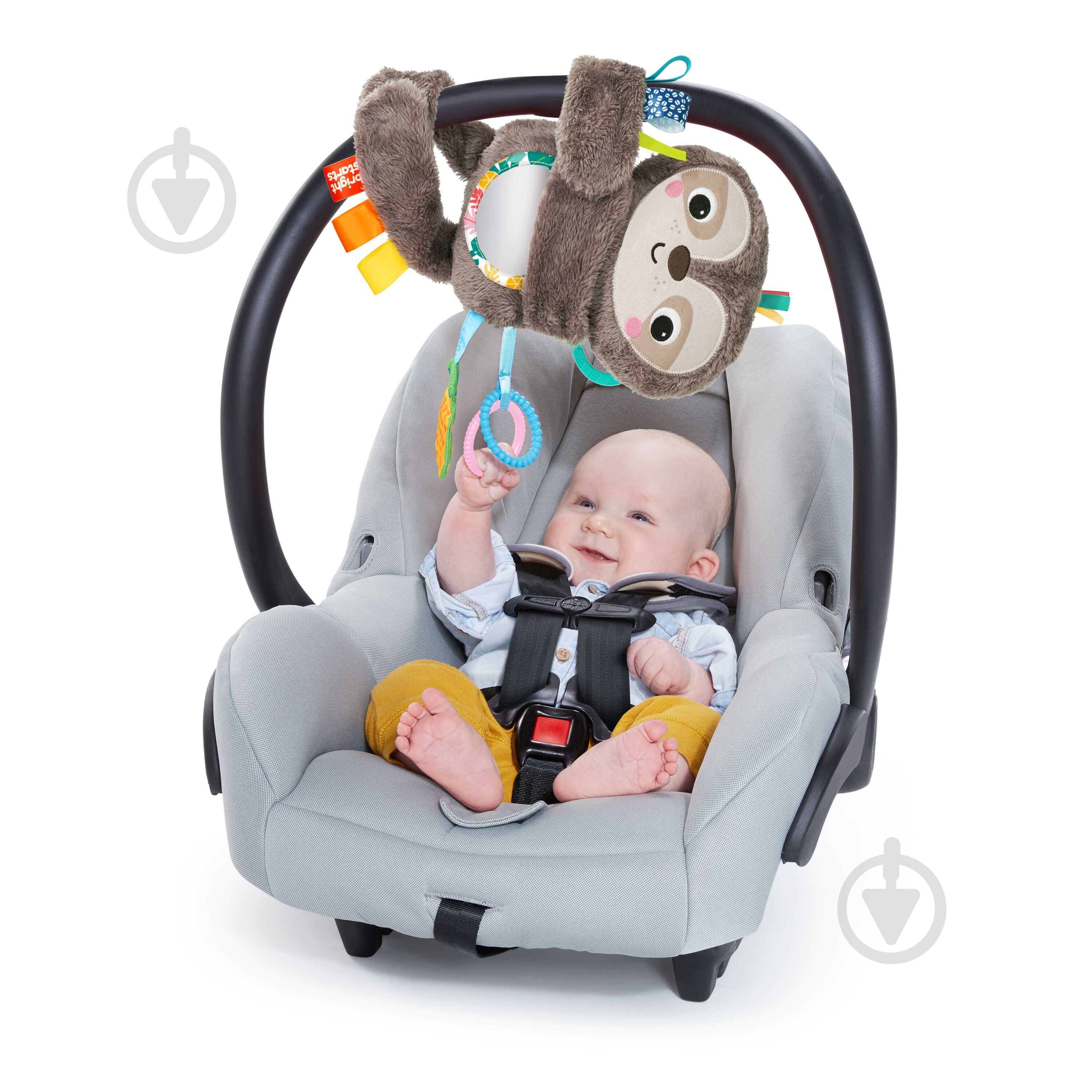 Підвіска на коляску Bright Starts Ленивець Buddy 12501 - фото 5