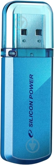 Флеш-память USB Silicon Power Helios 101 32 ГБ USB 2.0 blue (SP032GBUF2101V1B) - фото 1
