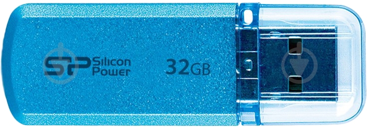 Флеш-память USB Silicon Power Helios 101 32 ГБ USB 2.0 blue (SP032GBUF2101V1B) - фото 2