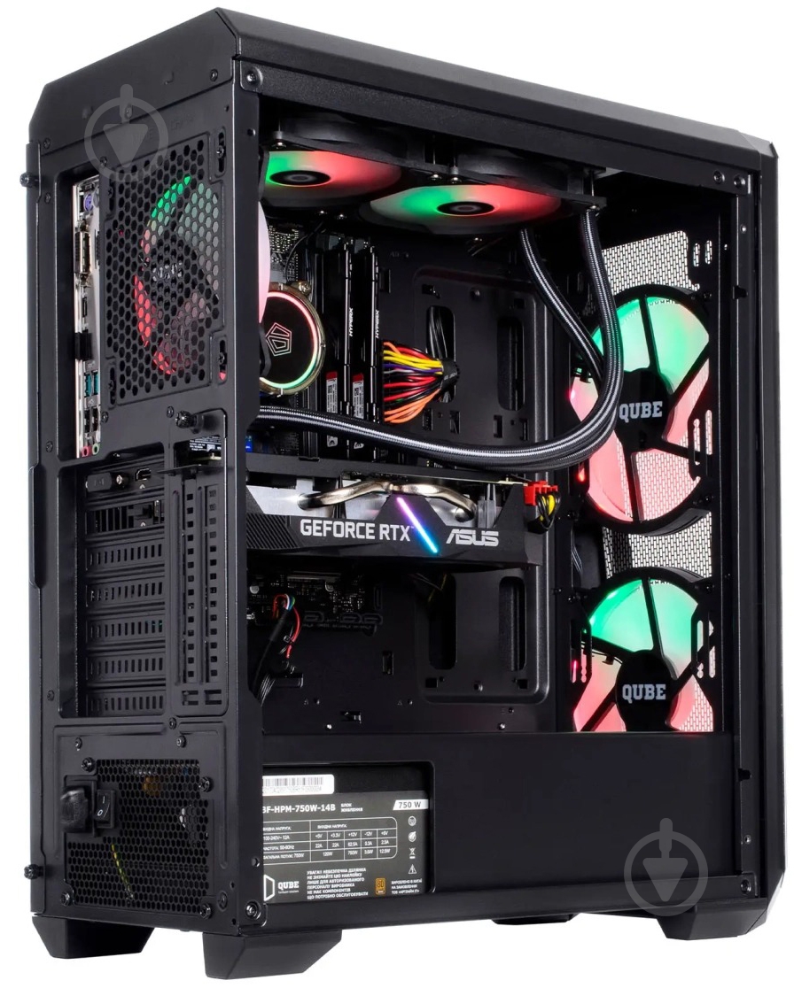 Компьютер Artline Overlord X83 (X83v28) black - фото 7